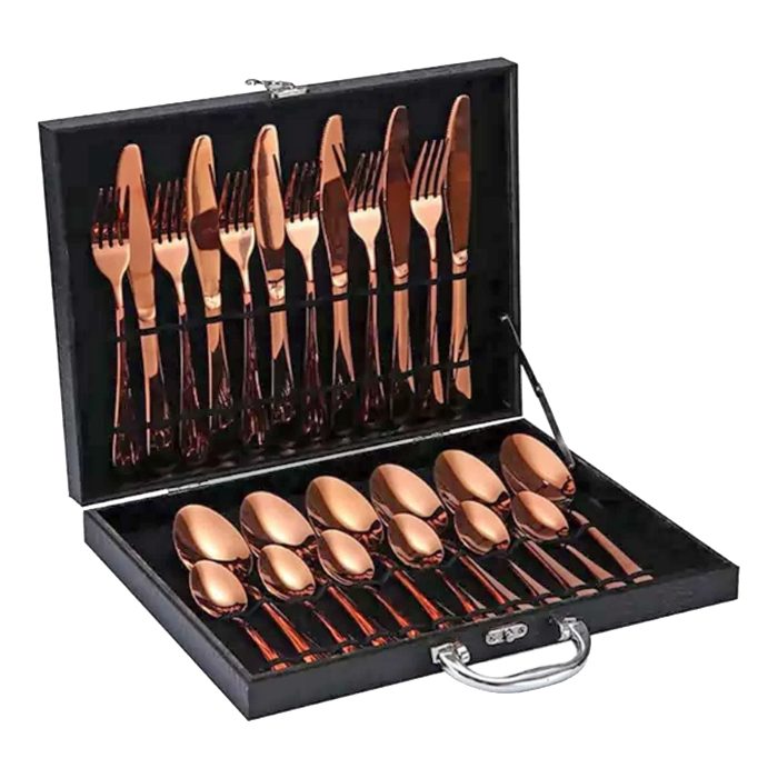 Set de Cubiertos Encobrizados CU01