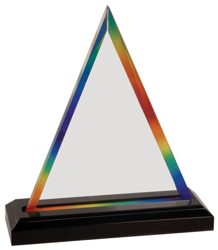 Galvano Acrílico Triangulo Color TRI22