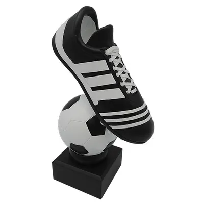 Trofeo Resina Balón Zapato ZDF26