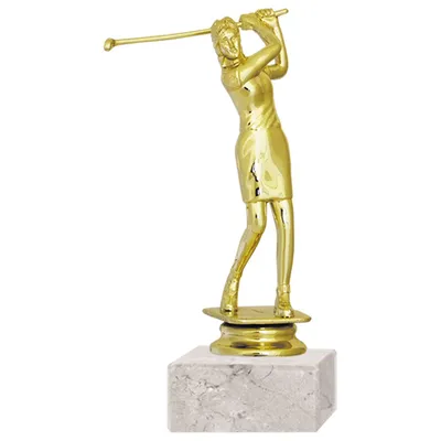 Trofeo plástico Golf Femenino RP-8048