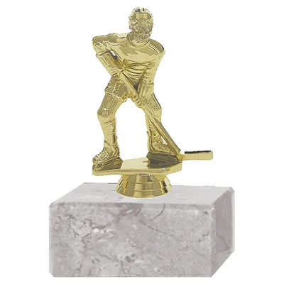 Trofeo Plástico Hockey Hielo Pequeño