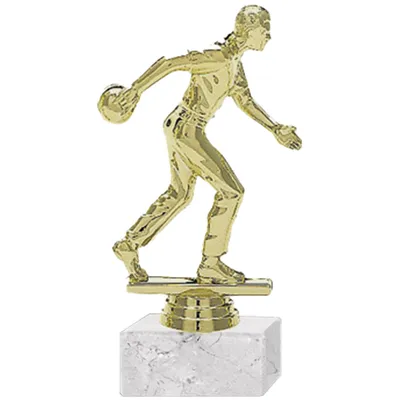 Trofeo Plástico Bocha Masculino Pequeño