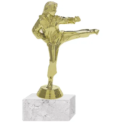 Trofeo Plástico Karate Femenino 2