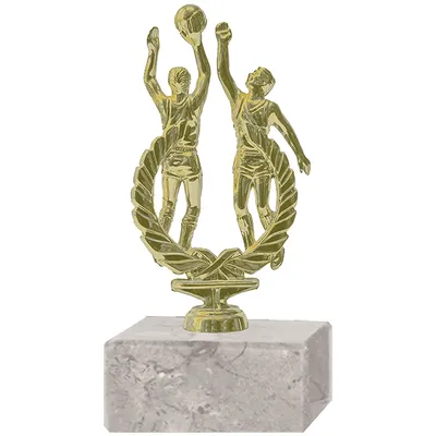 Trofeo Plástico Básquetol Masculino 2 Jugadores