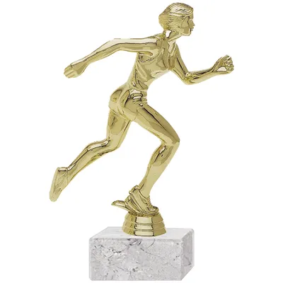 Trofeo Plástico Atletismo Femenino Grande