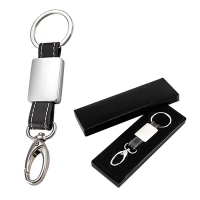 Llavero Metálico Símil Cuero K10