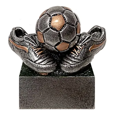 Trofeo Resina Botínes Fútbol MI8