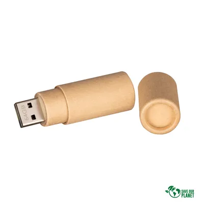 USB Pendrive Ecológico 64GB de Cartón